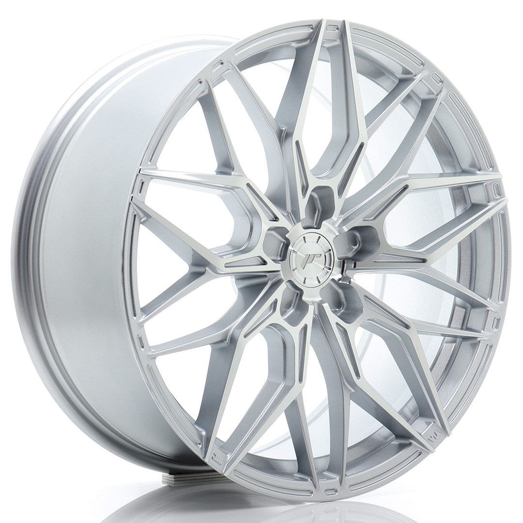 JR Wheels JR461980F15X2072SM - JR46 19x8 ET20-40 5H BLANK Silver Machined Face