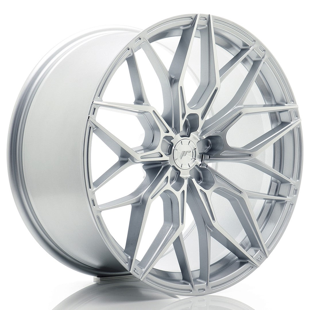 JR Wheels JR462095F25X2072SM - JR46 20x9,5 ET20-40 5H BLANK Silver w/ Machined Face