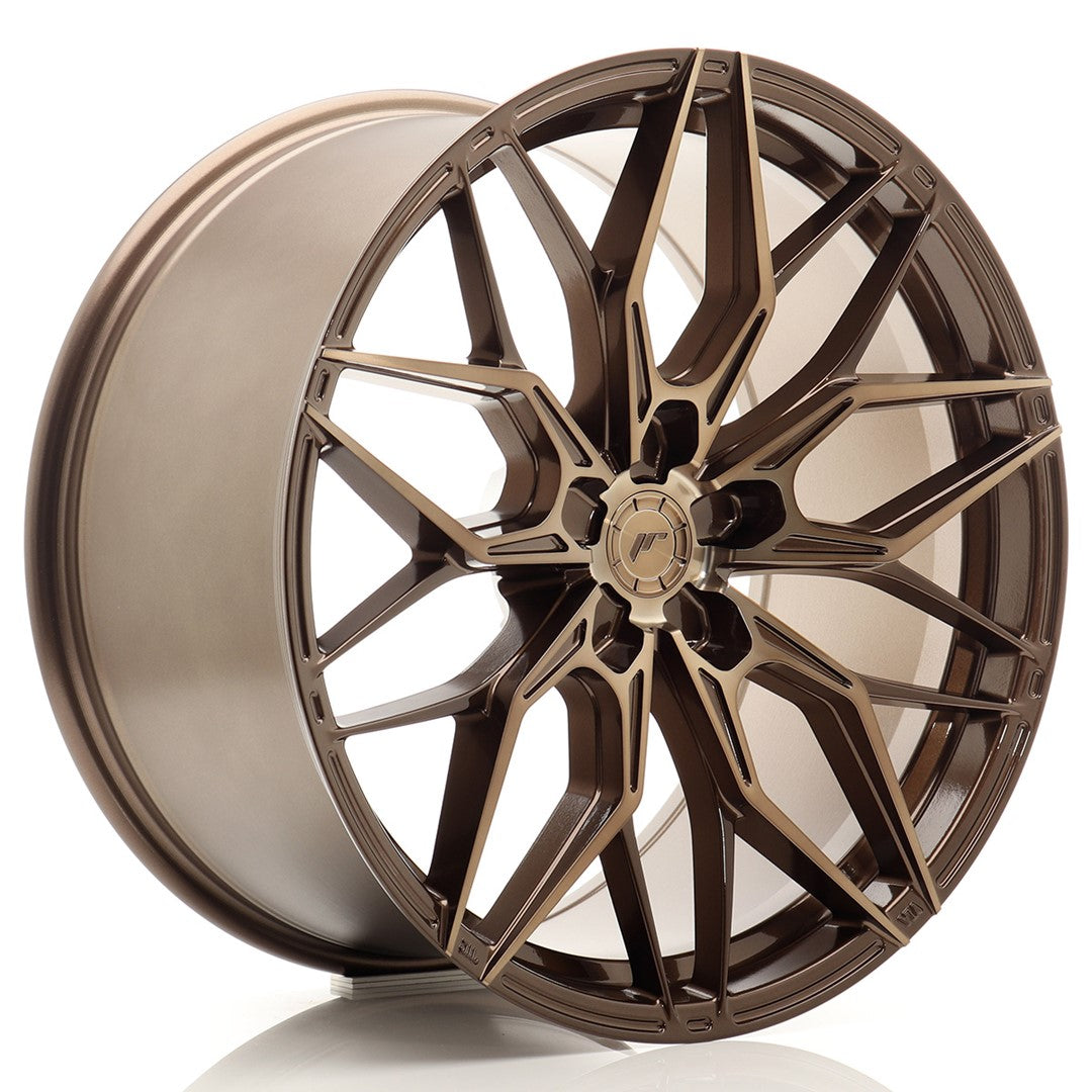 JR Wheels JR462010F25X2072BZP - JR46 20x10 ET20-46 5H BLANK Platinum Bronze