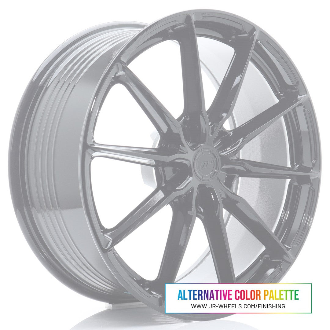 JR Wheels JR372110F15X1074CF - JR37 21x10 ET10-64 5H BLANK Custom Finish