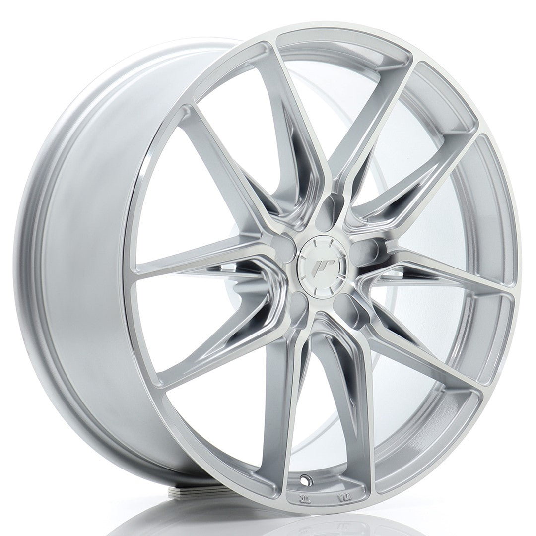 JR Wheels JR441985F15X2072SM - JR44 19x8,5 ET20-45 5H BLANK Silver w/ Machined Face