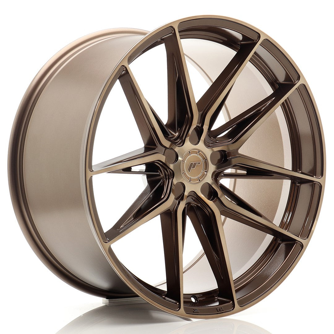JR Wheels JR442111F25X1174BZP - JR44 21x11 ET11-46 5H BLANK Platinum Bronze