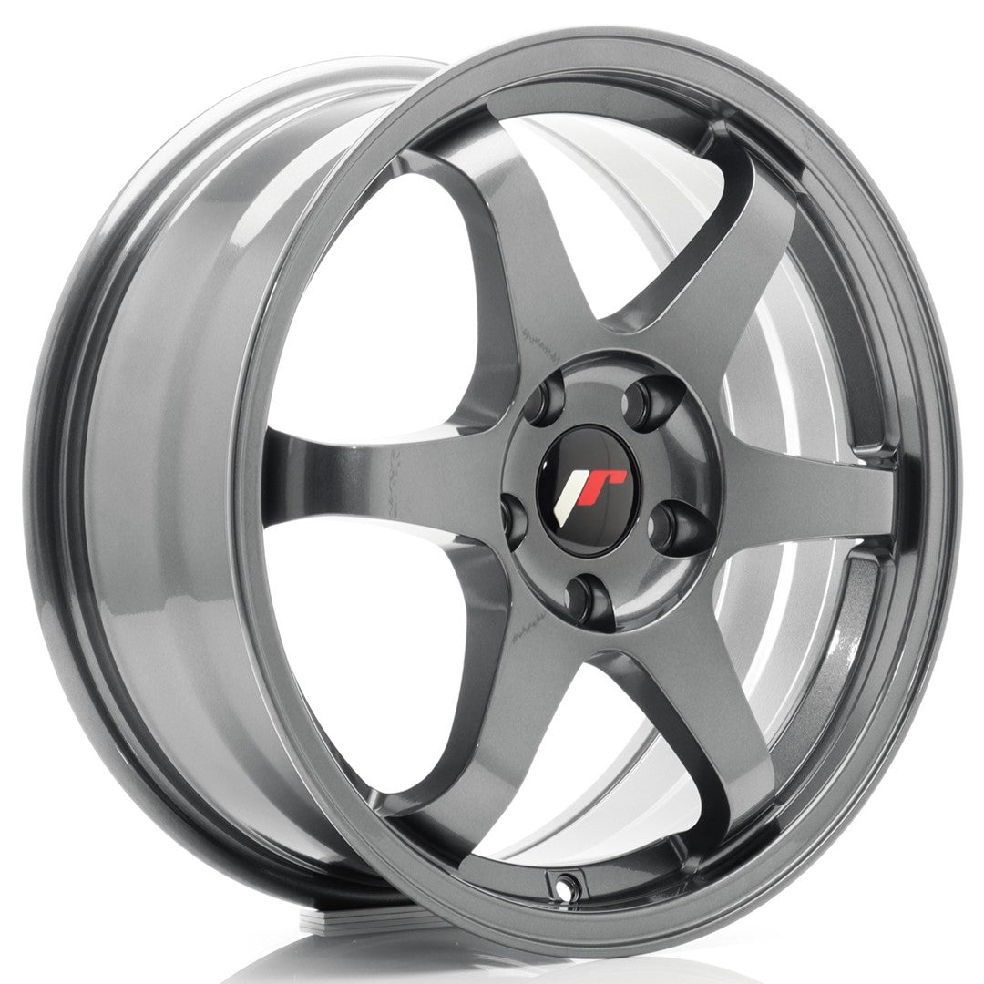 JR Wheels JR317705K4067GM1 - JR3 17x7 ET40 5x100 Gun Metal