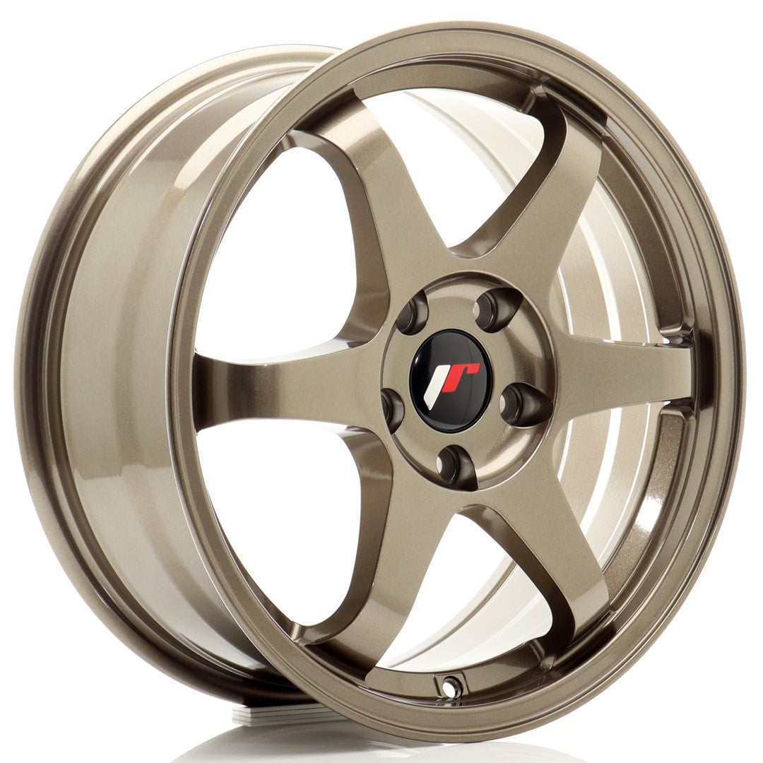 JR Wheels JR317704F2565BZ1 - JR3 17x7 ET25 4x108 Bronze