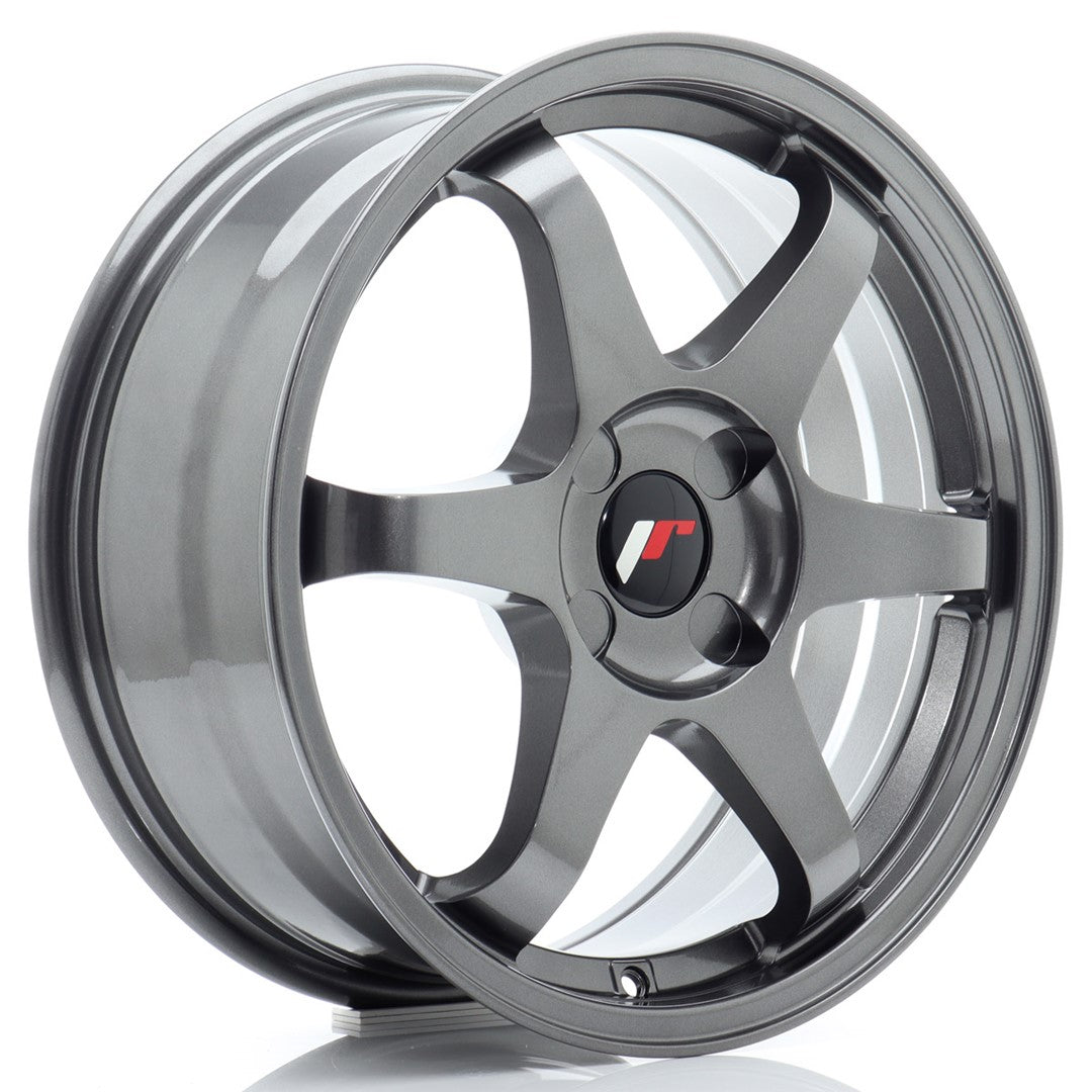 JR Wheels JR317704X2072GM1 - JR3 17x7 ET20-42 4H BLANK Gun Metal