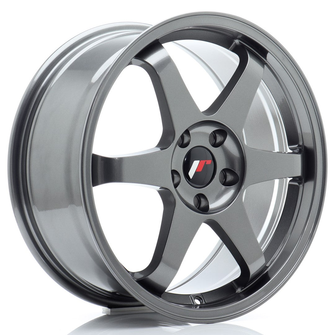 JR Wheels JR318805L4066GM1 - JR3 18x8 ET40 5x112 Gun Metal
