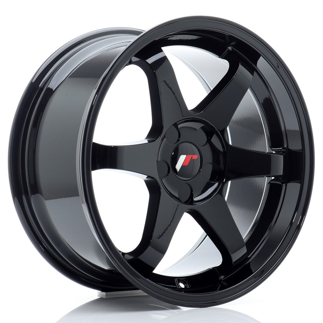 JR Wheels JR318905X1572GB - JR3 18x9 ET15-40 5H BLANK Gloss Black