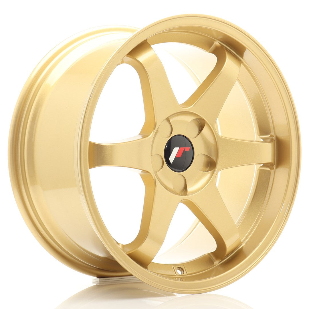 JR Wheels JR318905X1572GD1 - JR3 18x9 ET15-40 5H BLANK Gold