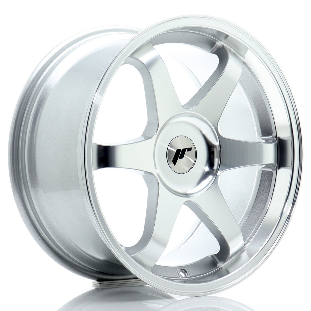 JR Wheels JR31890XX1572SM1 - JR3 18x9 ET15-40 BLANK Silver Machined Face