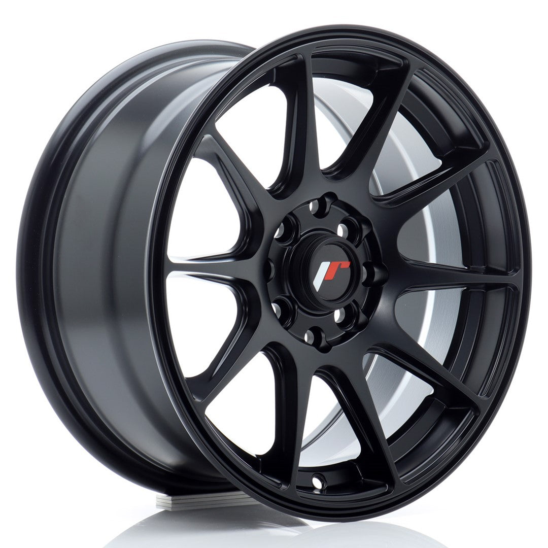 JR Wheels JR11157143067BF1 - JR11 15x7 ET30 4x100/108 Matt Black