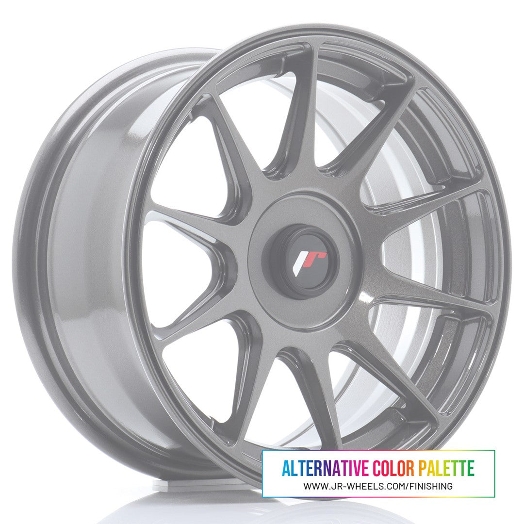 JR Wheels JR111570XX2067CF - JR11 15x7 ET20-30 BLANK Custom Finish