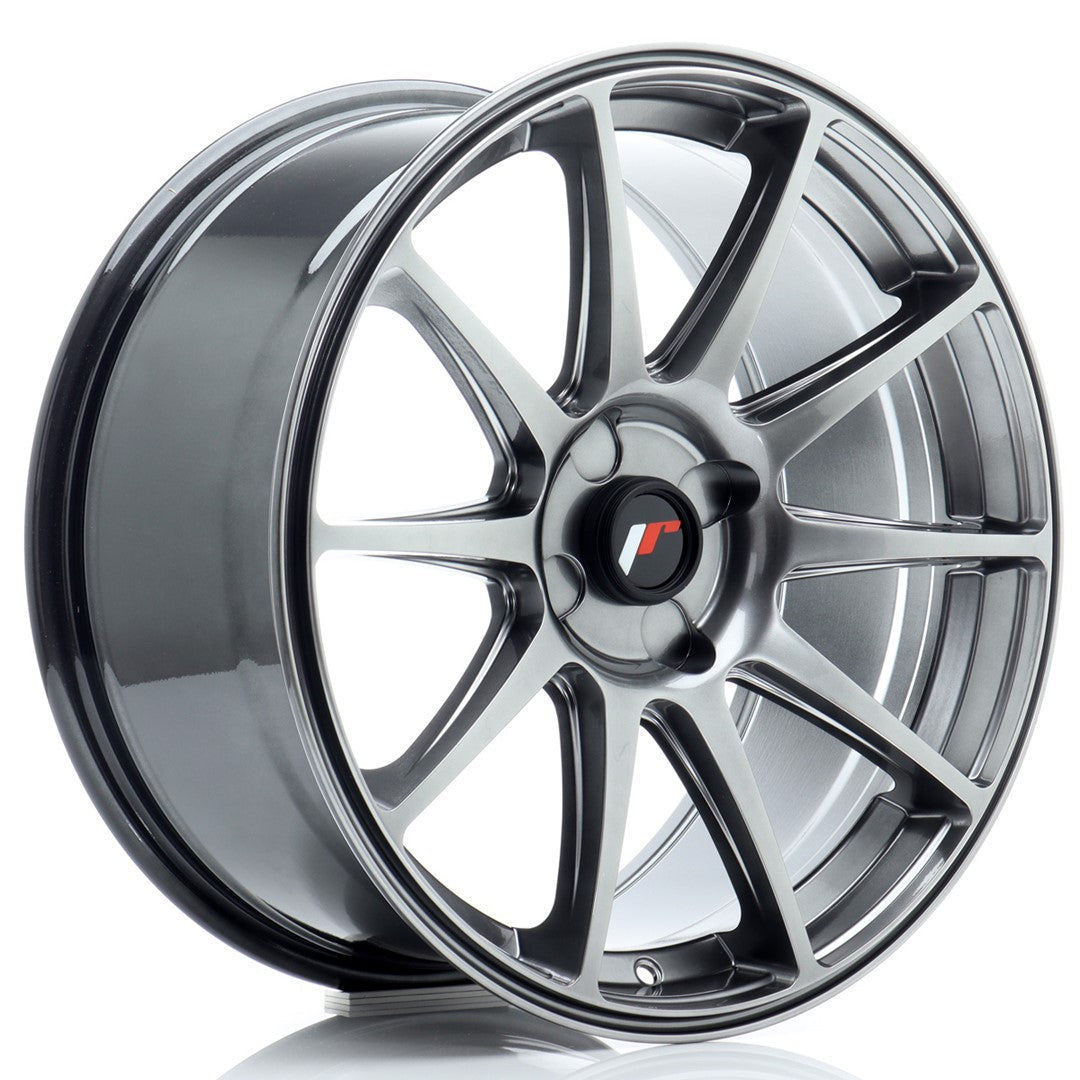 JR Wheels JR1118854X2067HB - JR11 18x8,5 ET20-40 4H BLANK Hyper Black