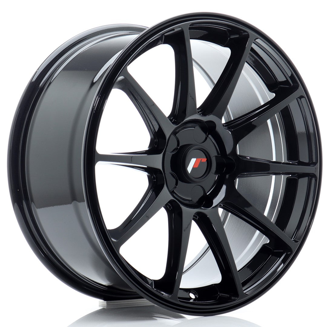 JR Wheels JR1118855X2072GB1 - JR11 18x8,5 ET20-40 5H BLANK Gloss Black