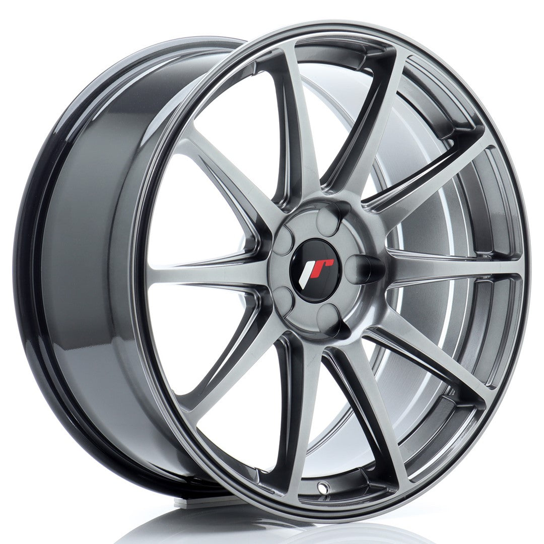 JR Wheels JR1119855X2072HB - JR11 19x8,5 ET20-42 5H BLANK Hyper Black