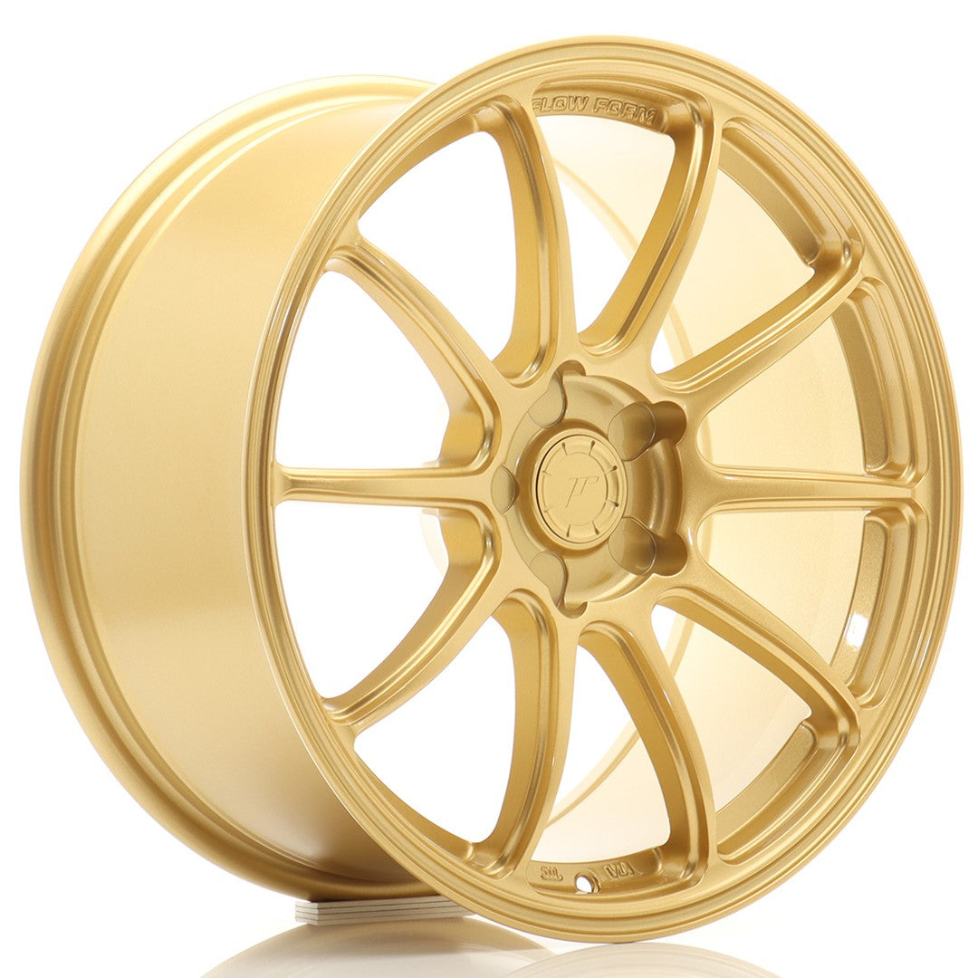 JR Wheels SL041880F15X2072GD - SL04 18x8 ET20-35 5H BLANK Gold