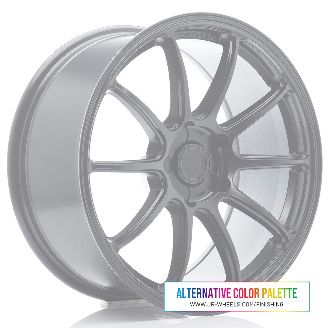 JR Wheels SL041880F15X2072CF - SL04 18x8 ET20-35 5H BLANK Custom Finish