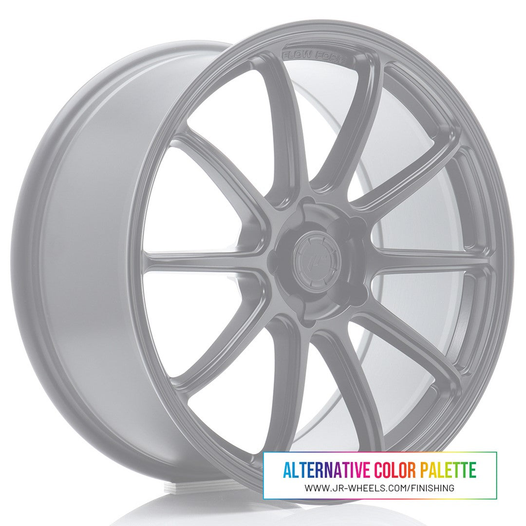 JR Wheels SL041980F15X2072CF - SL04 19x8 ET20-40 5H BLANK Custom Finish