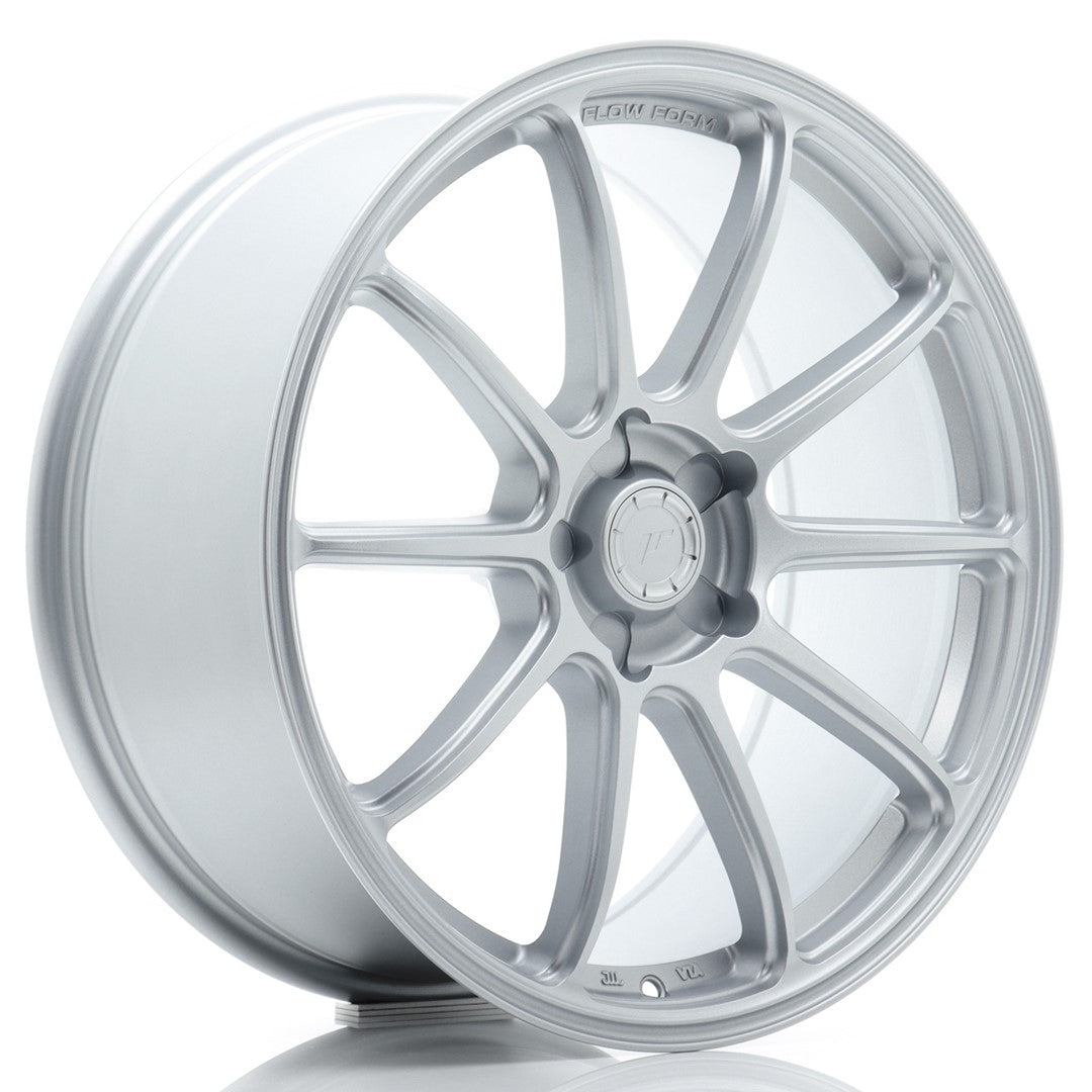 JR Wheels SL041980F15X2072MS - SL04 19x8 ET20-40 5H BLANK Matt Silver