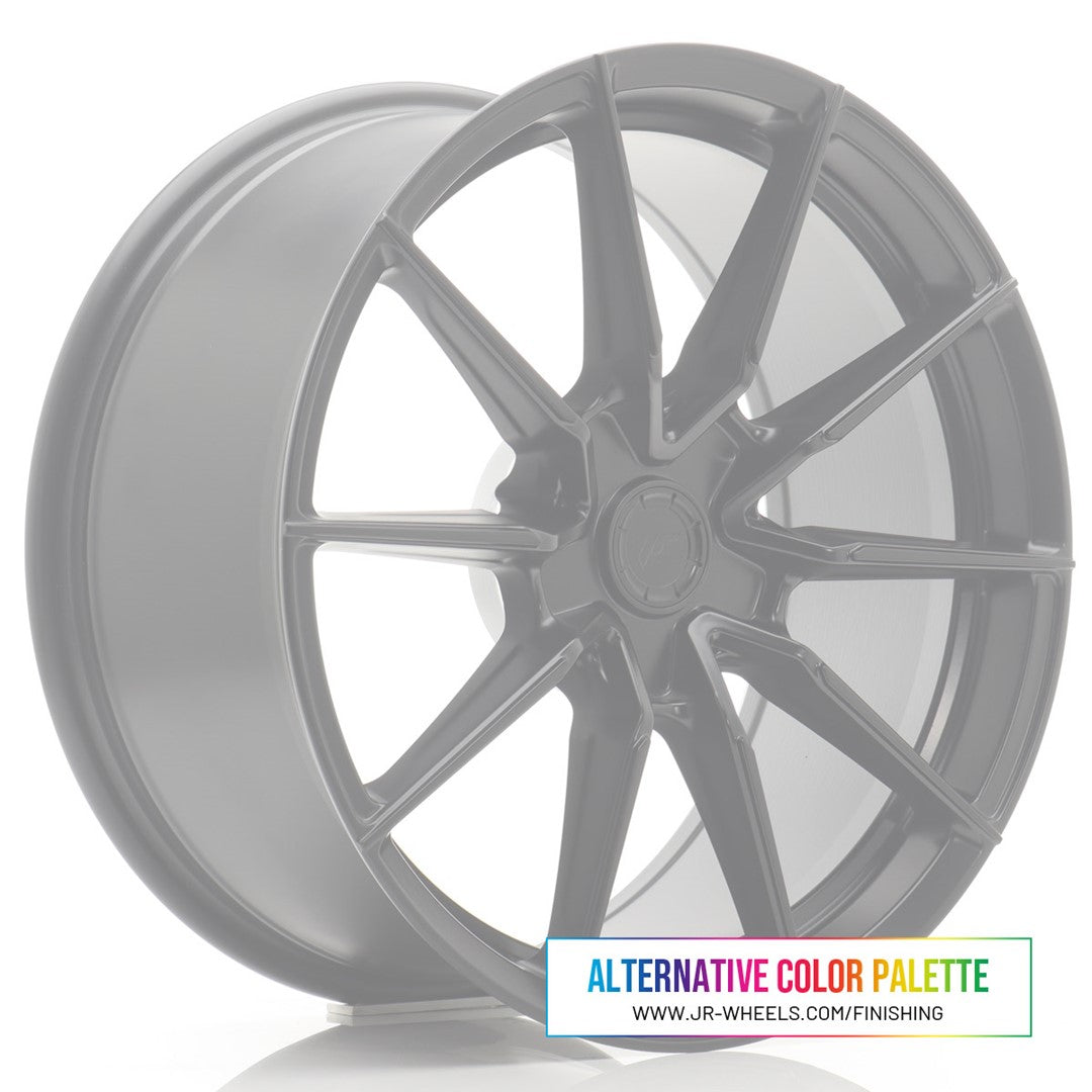 JR Wheels SL021880F15X2072CF - SL02 18x8 ET20-40 5H BLANK Custom Finish