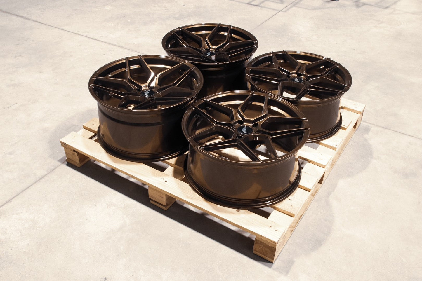 JR Wheels SET-JR#207 Set of JR34 20x9 ET35 + 20x10,5 ET20 5x120 Gloss Bronze