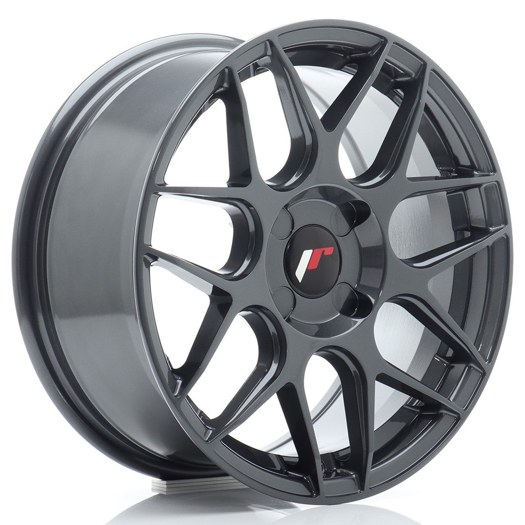 JR Wheels JR181670F14X2067HG1 - JR18 16x7 ET20-35 4H BLANK Hyper Gray