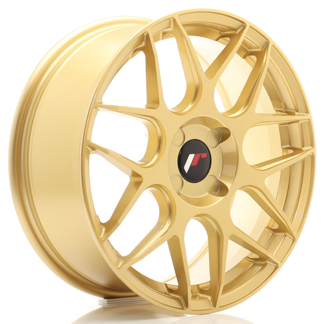 JR Wheels JR181770F14X2067GD1 - JR18 17x7 ET20-40 4H BLANK Gold