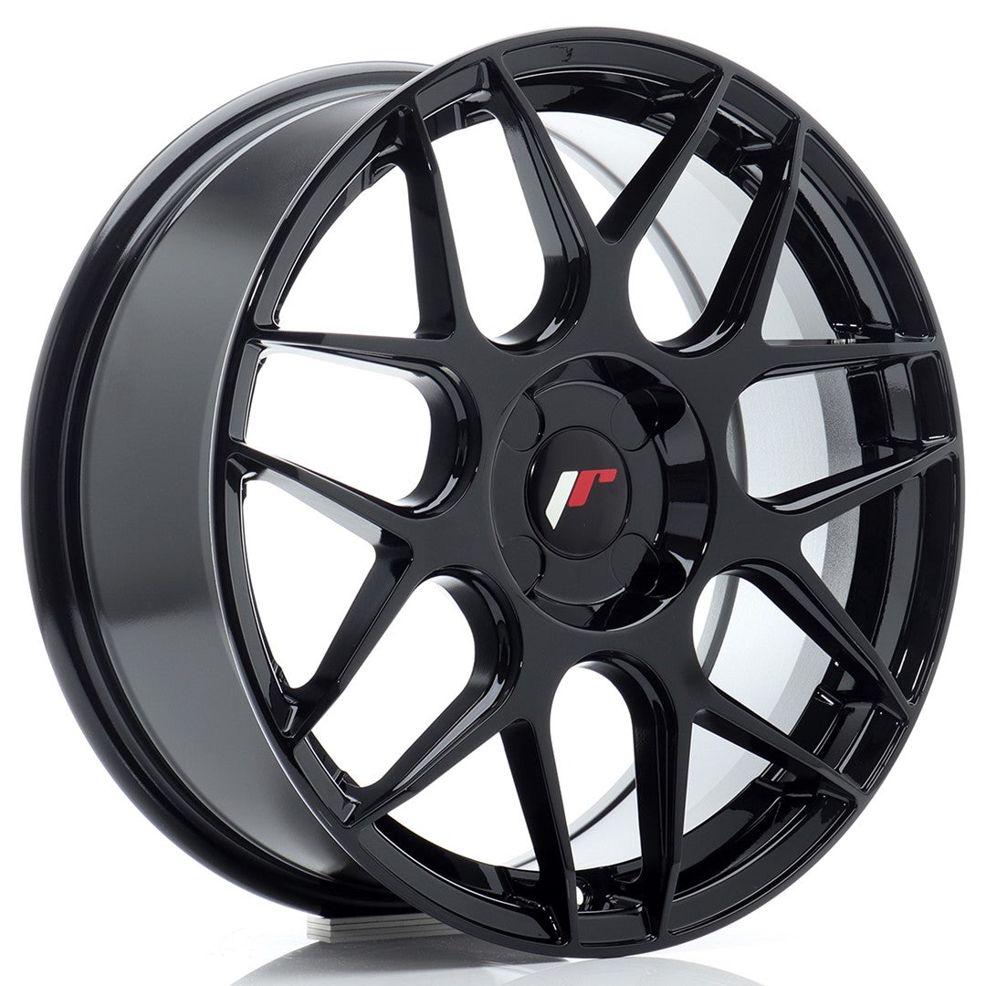 JR Wheels JR181770F14X2067GB1 - JR18 17x7 ET20-40 4H BLANK Gloss Black