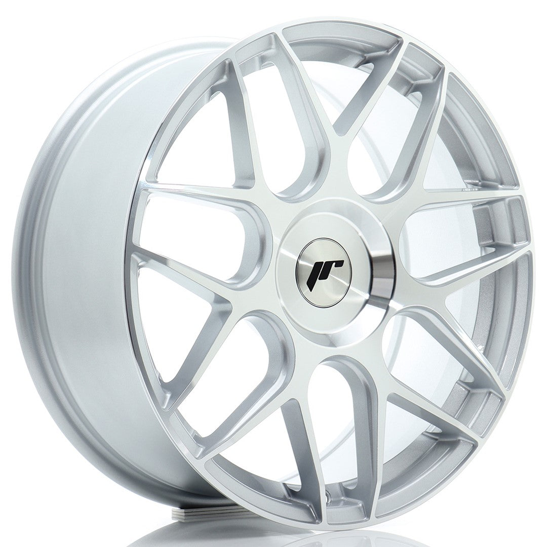 JR Wheels JR181875F1XX2072SM1 - JR18 18x7,5 ET20-40 BLANK Silver Machined Face