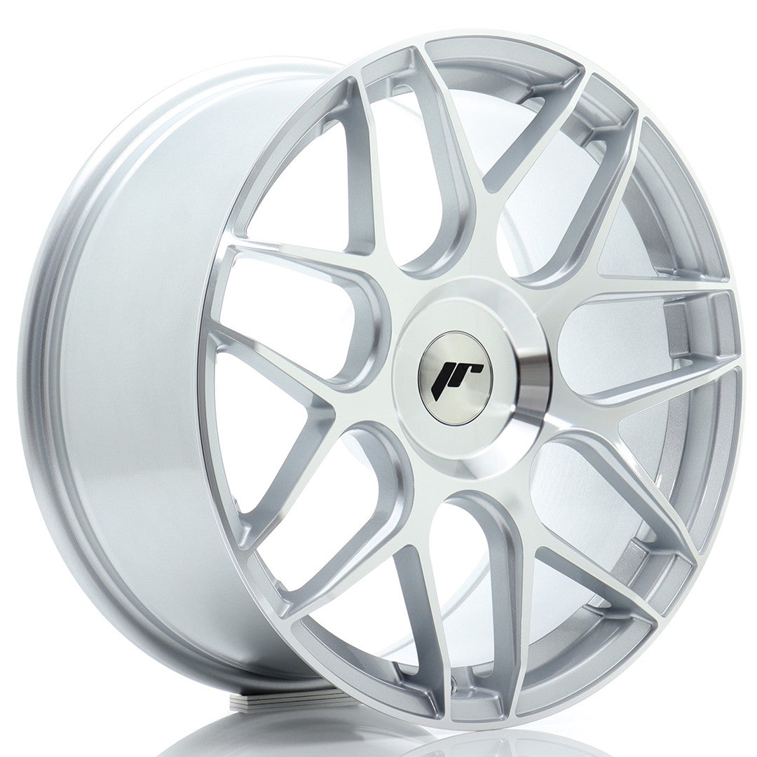 JR Wheels JR181885F2XX2072SM1 - JR18 18x8,5 ET20-45 BLANK Silver Machined Face