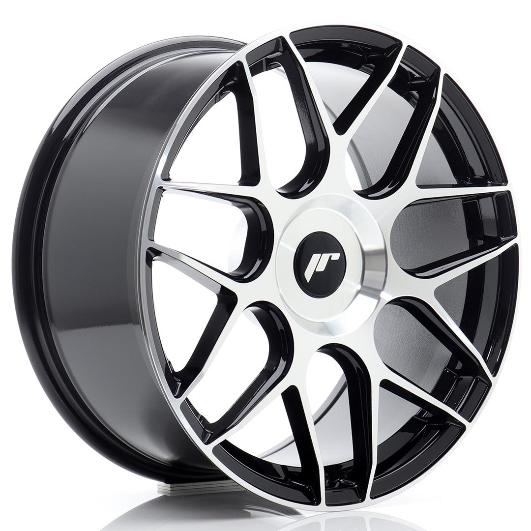 JR Wheels JR181885F25L4572GBM1 - JR18 18x8,5 ET45 5x112 Black Machined