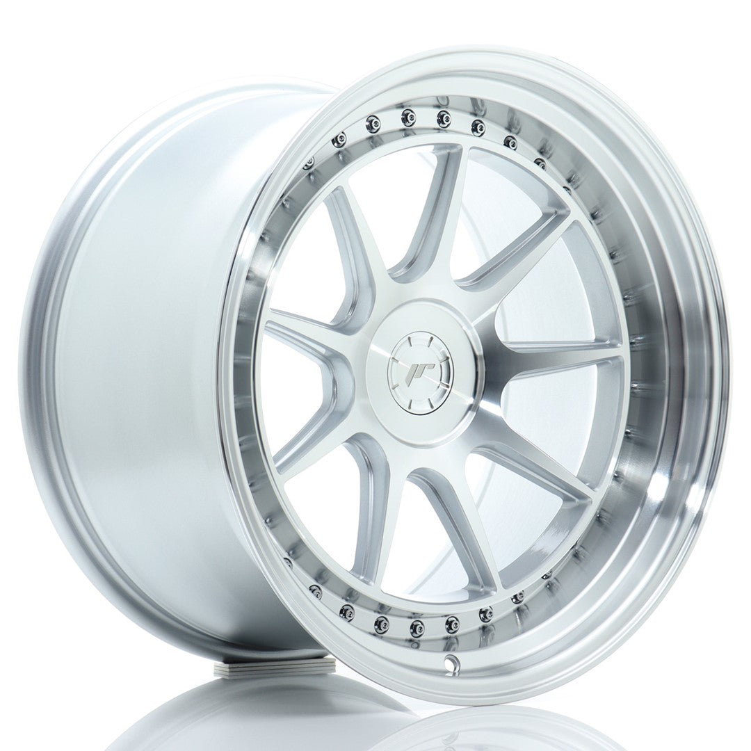 JR Wheels JR471911F35X0072SM - JR47 19x11 ET0-25 5H BLANK Silver Machined Face