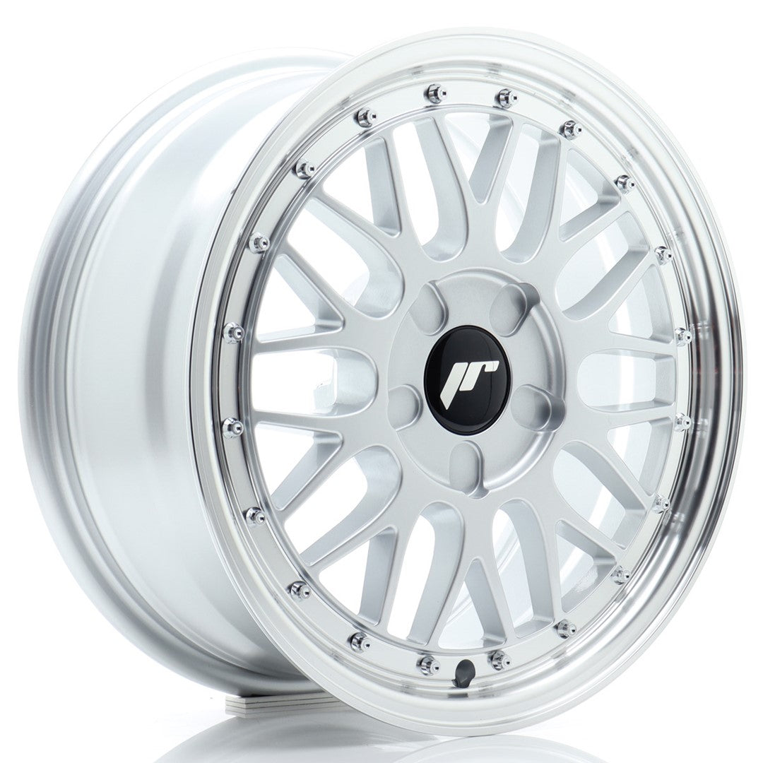 JR Wheels JR2316705X2072HS2 - JR23 16x7 ET20-45 5H BLANK Hyper Silver w/ Machined Lip