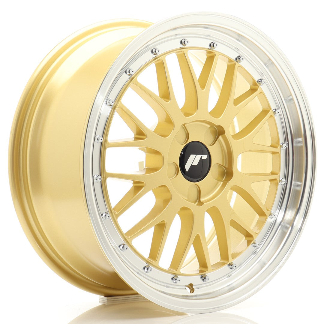 JR Wheels JR231885F15X2072GD1 JR Wheels JR23 18x8,5 ET20-48 5H BLANK Gold w/ Machined Lip