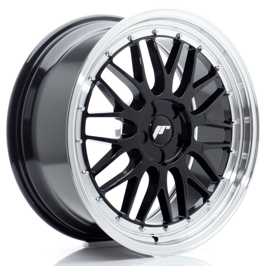 JR Wheels JR231980F15X2072GB1 - JR23 19x8 ET20-40 5H BLANK Gloss Black w/ Machined Lip