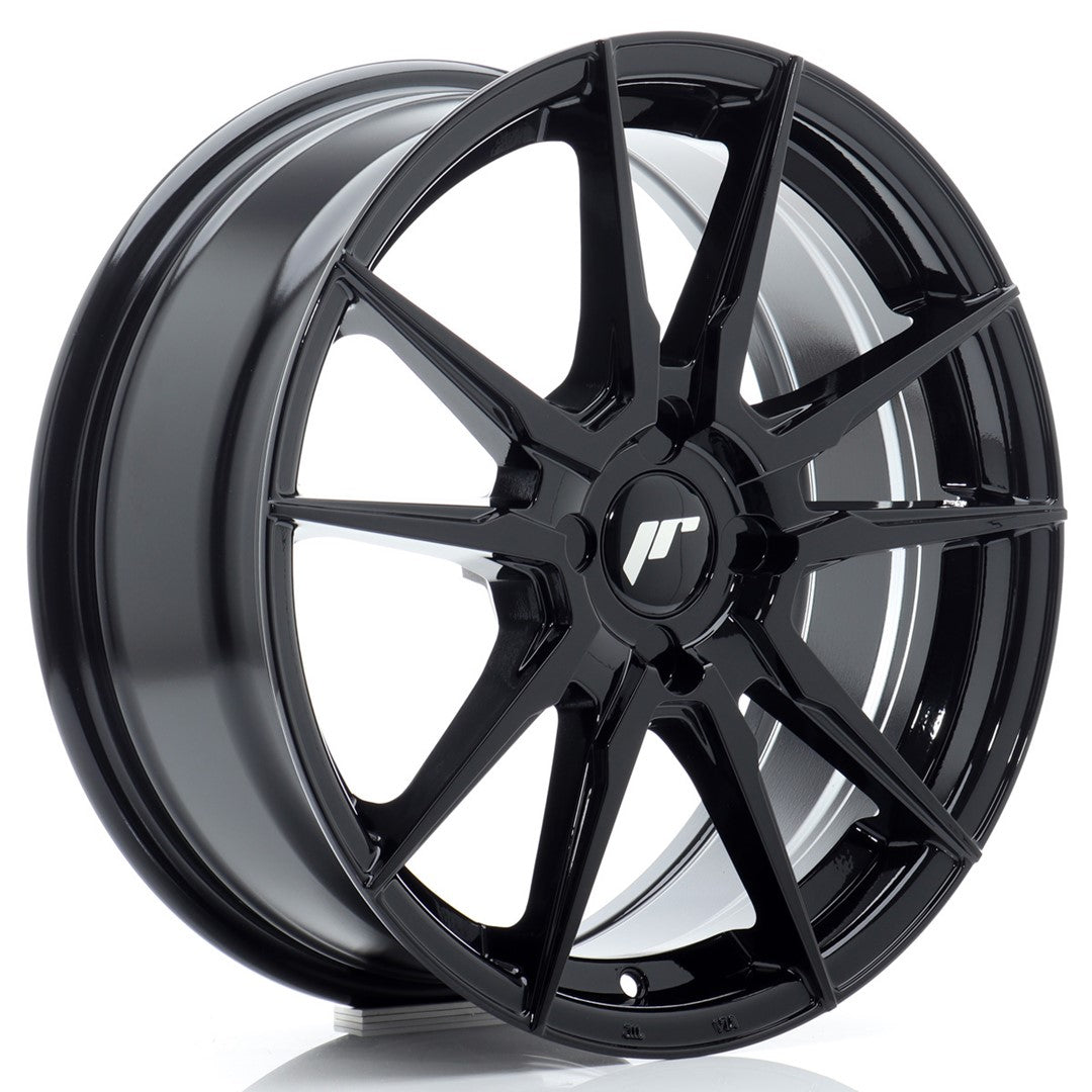 JR Wheels JR211770F14X2067GB1 JR Wheels JR21 17x7 ET20-40 4H BLANK Gloss Black