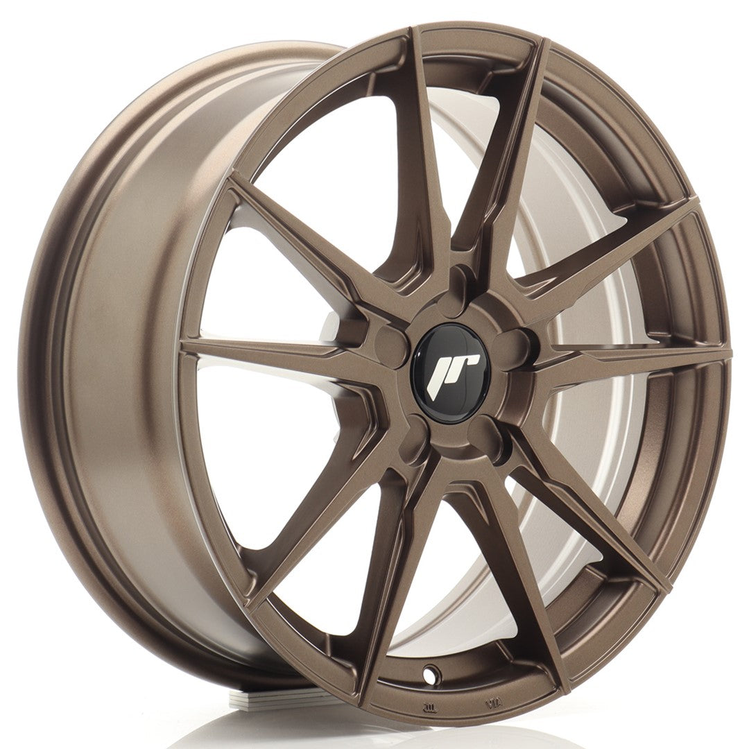 JR Wheels JR211770F15X2072MBZ1 - JR21 17x7 ET20-40 5H BLANK Matt Bronze