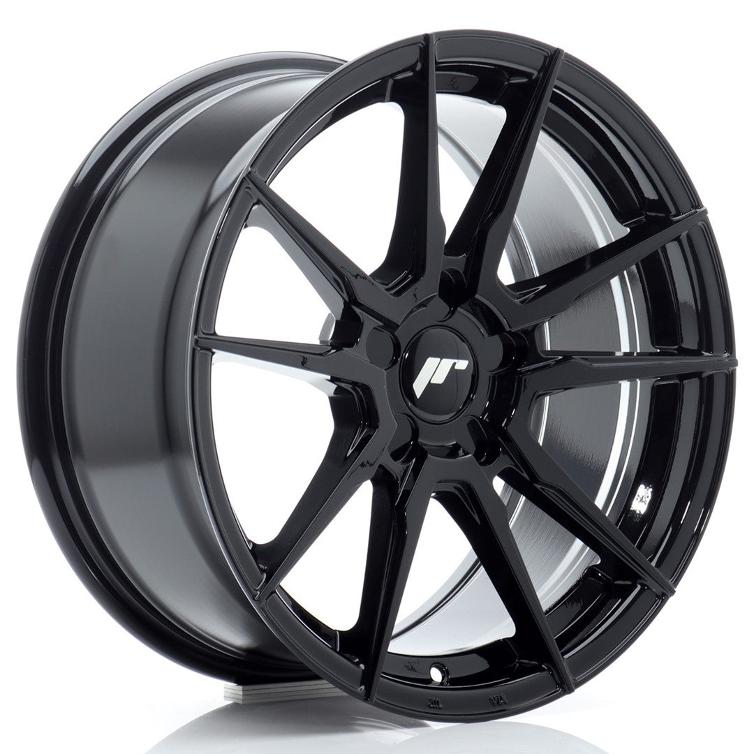 JR Wheels JR211780F25X2072GB1 - JR21 17x8 ET20-35 5H BLANK Gloss Black
