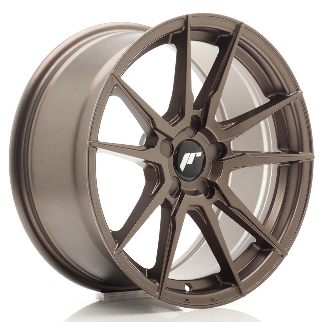 JR Wheels JR211780F25X2072MBZ1 - JR21 17x8 ET20-35 5H BLANK Matt Bronze