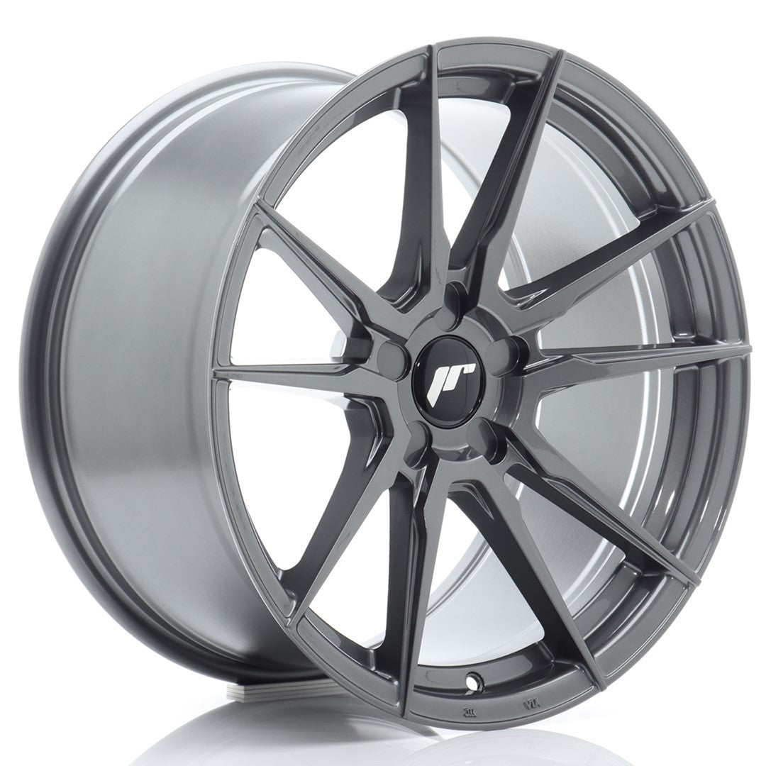 JR Wheels JR211895F25X2072HG1 - JR21 18x9,5 ET20-40 5H BLANK Hyper Gray