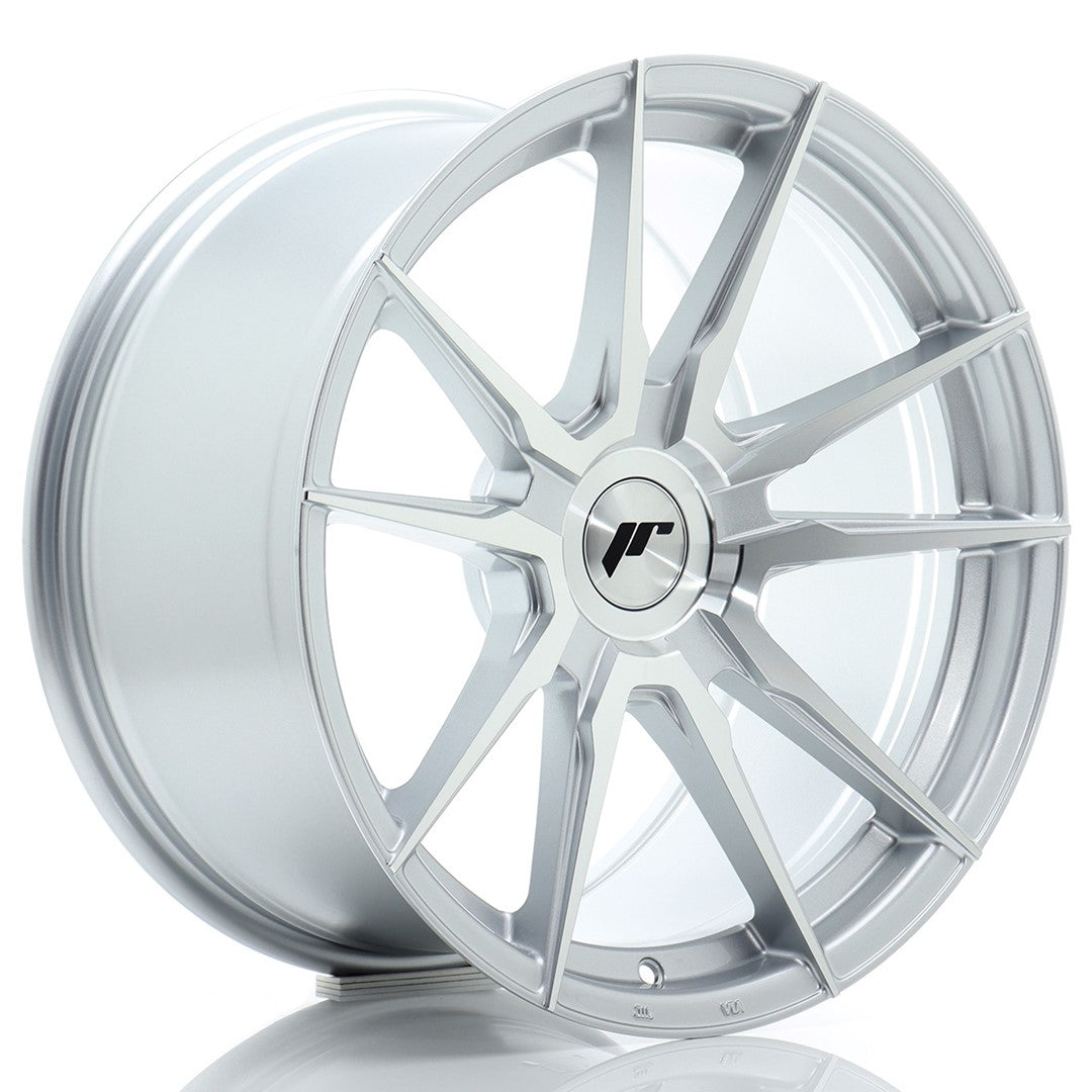 JR Wheels JR211895F2XX2072SM1 - JR21 18x9,5 ET20-40 BLANK Silver Machined Face