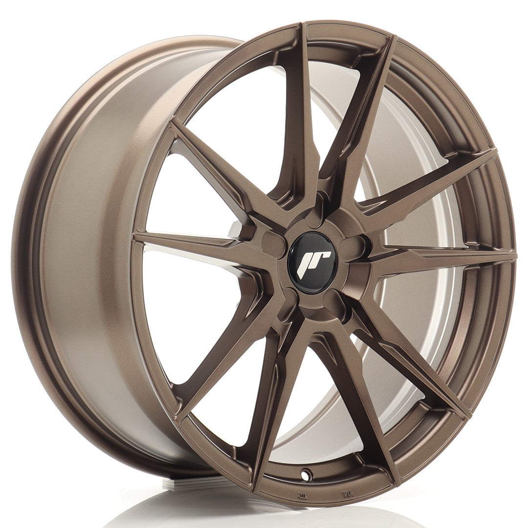 JR Wheels JR211980F15X2072MBZ1 - JR21 19x8 ET20-40 5H BLANK Matt Bronze