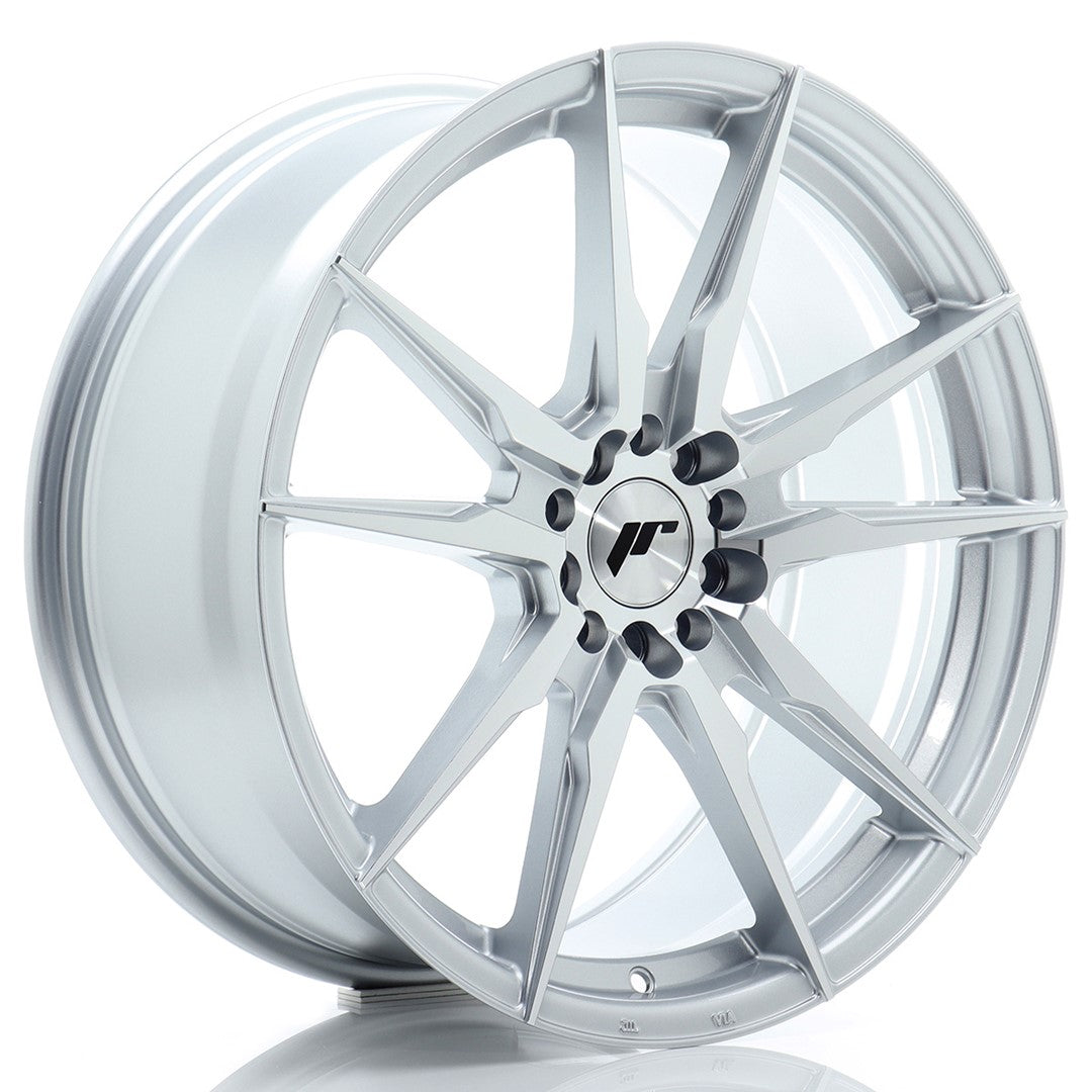 JR Wheels JR211985F1ML4572SM1 - JR21 19x8,5 ET45 5x112/114 Silver Machined Face