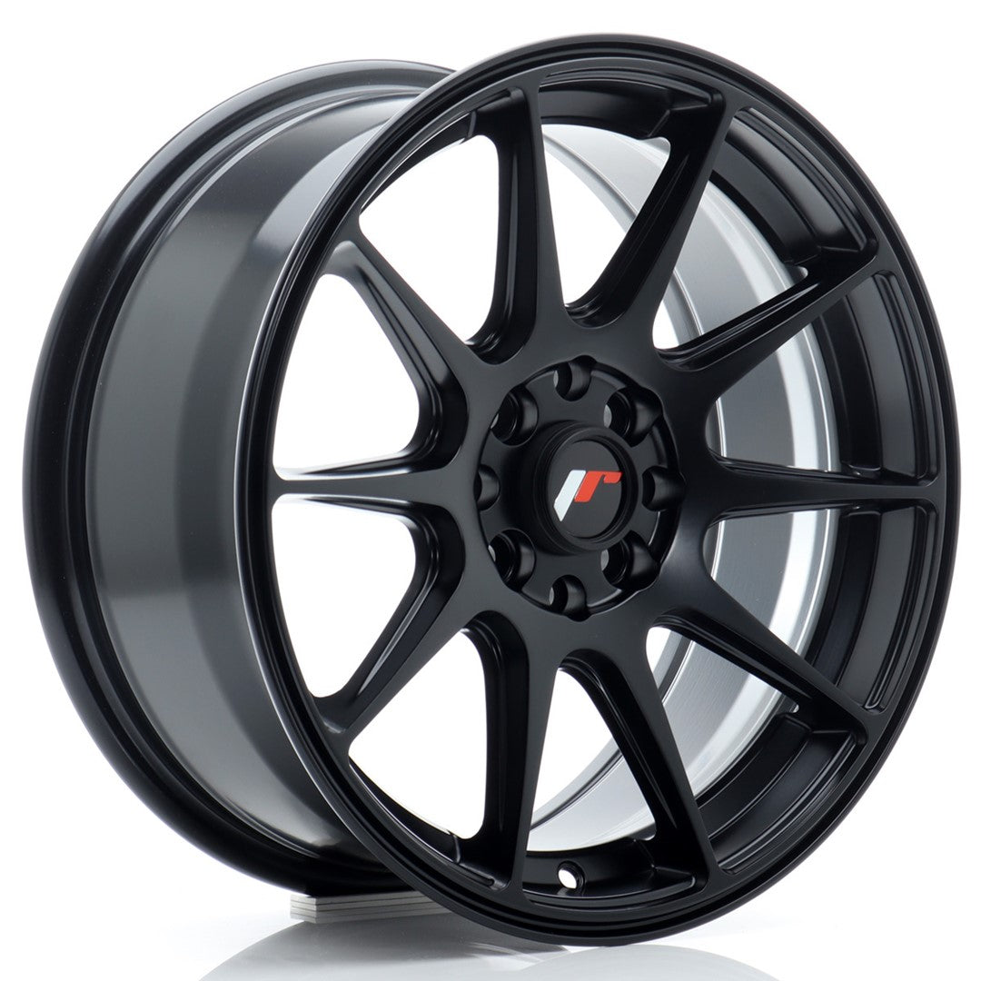 JR Wheels JR11167142567BF1 - JR11 16x7 ET25 4x100/108 Matt Black