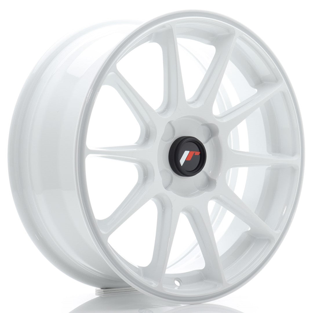 JR Wheels JR1117704X2067W2 - JR11 17x7 ET20-38 4H BLANK White