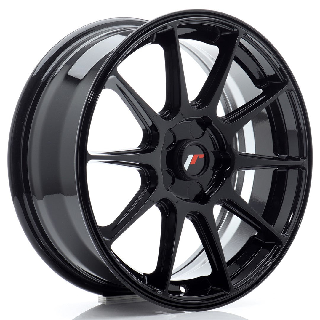 JR Wheels JR1117705X2067GB1 - JR11 17x7 ET20-38 5H BLANK Gloss Black
