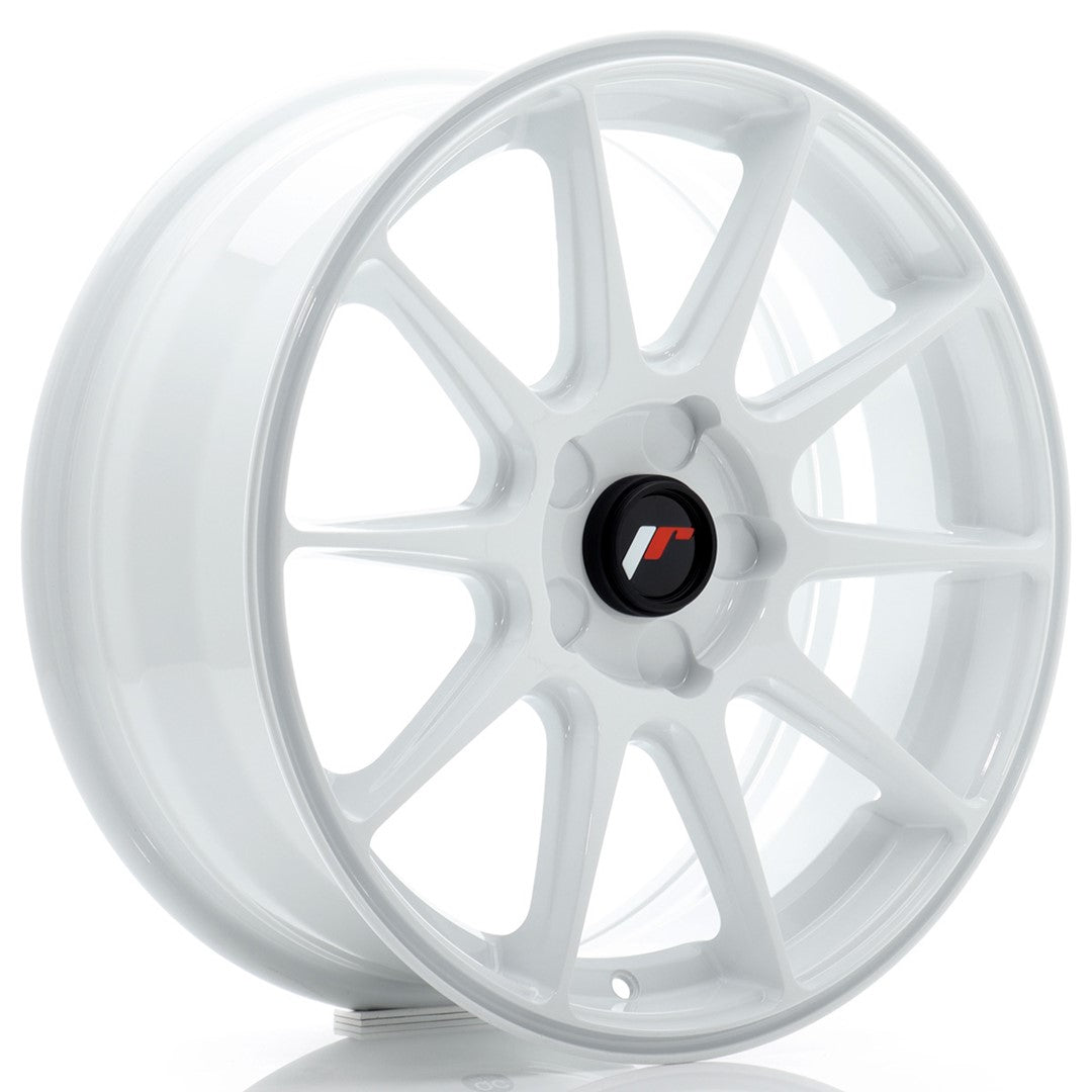 JR Wheels JR1117705X2067W2 - JR11 17x7 ET20-38 5H BLANK White