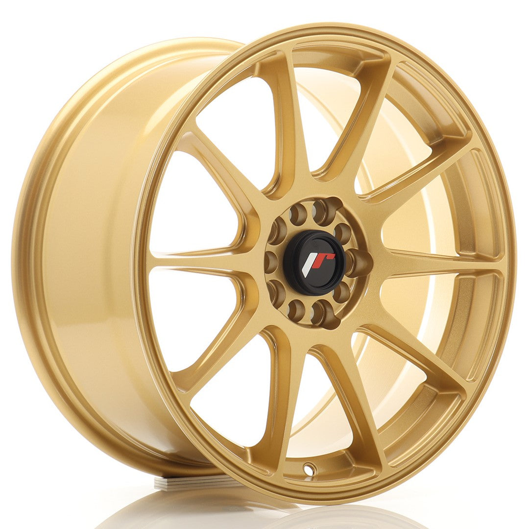 JR Wheels JR111780MX3572GD2 - JR11 17x8 ET35 5x100/108 Gold