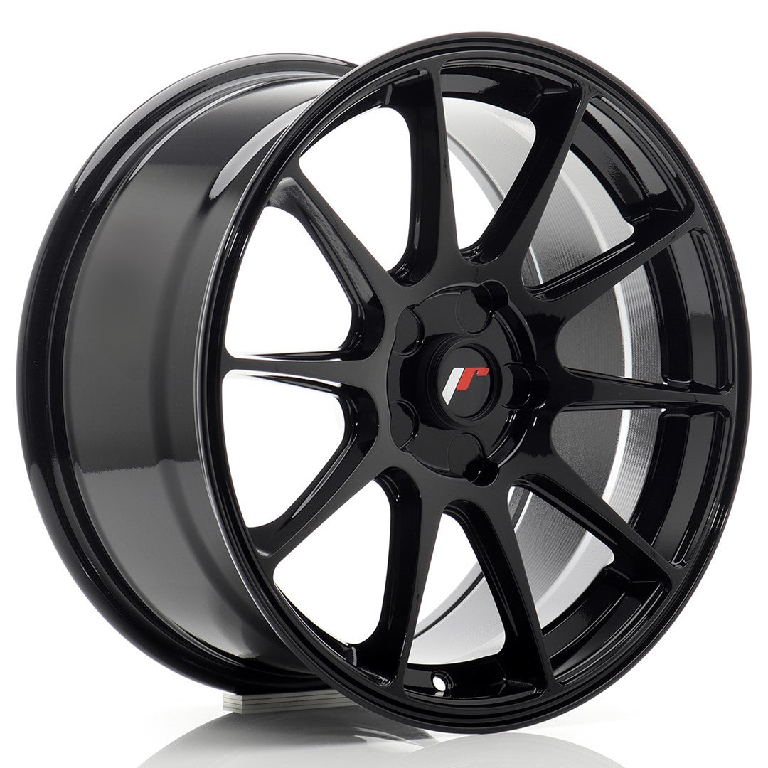 JR Wheels JR1117805X2067GB1 - JR11 17x8 ET20-35 5H BLANK Gloss Black