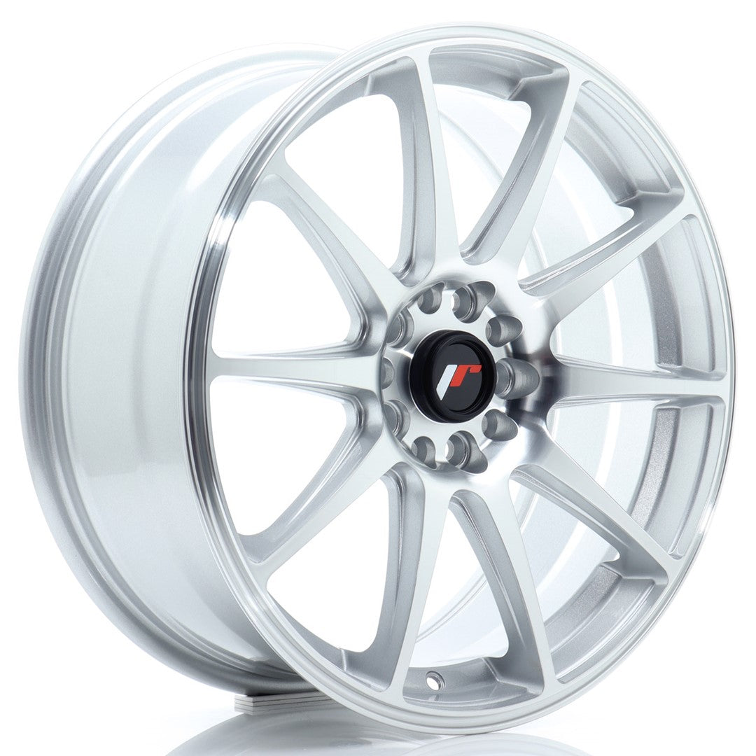 JR Wheels JR111875MZ3572SM1 - JR11 18x7,5 ET35 5x100/120 Silver Machined Face