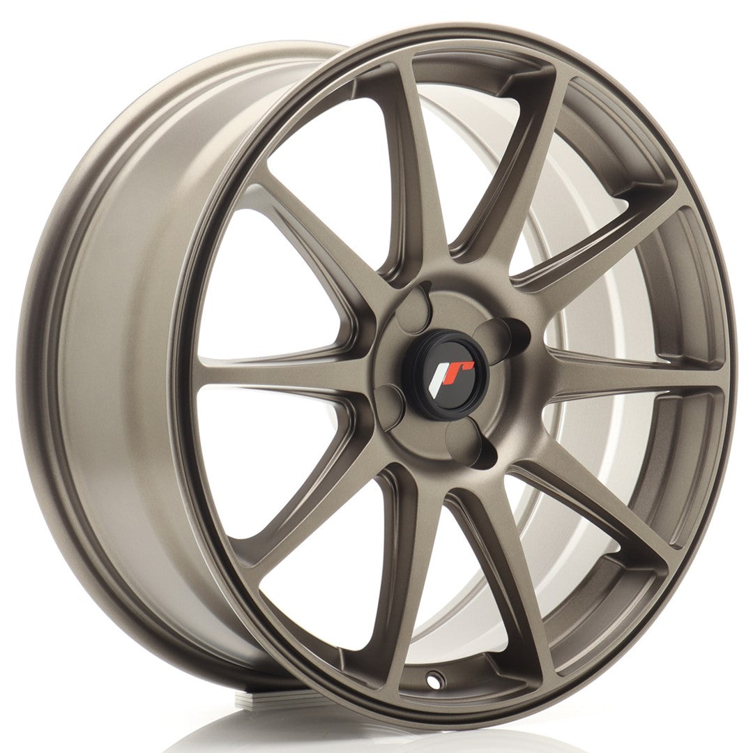 JR Wheels JR1118754X2067MBZ1 - JR11 18x7,5 ET20-40 4H BLANK Matt Bronze
